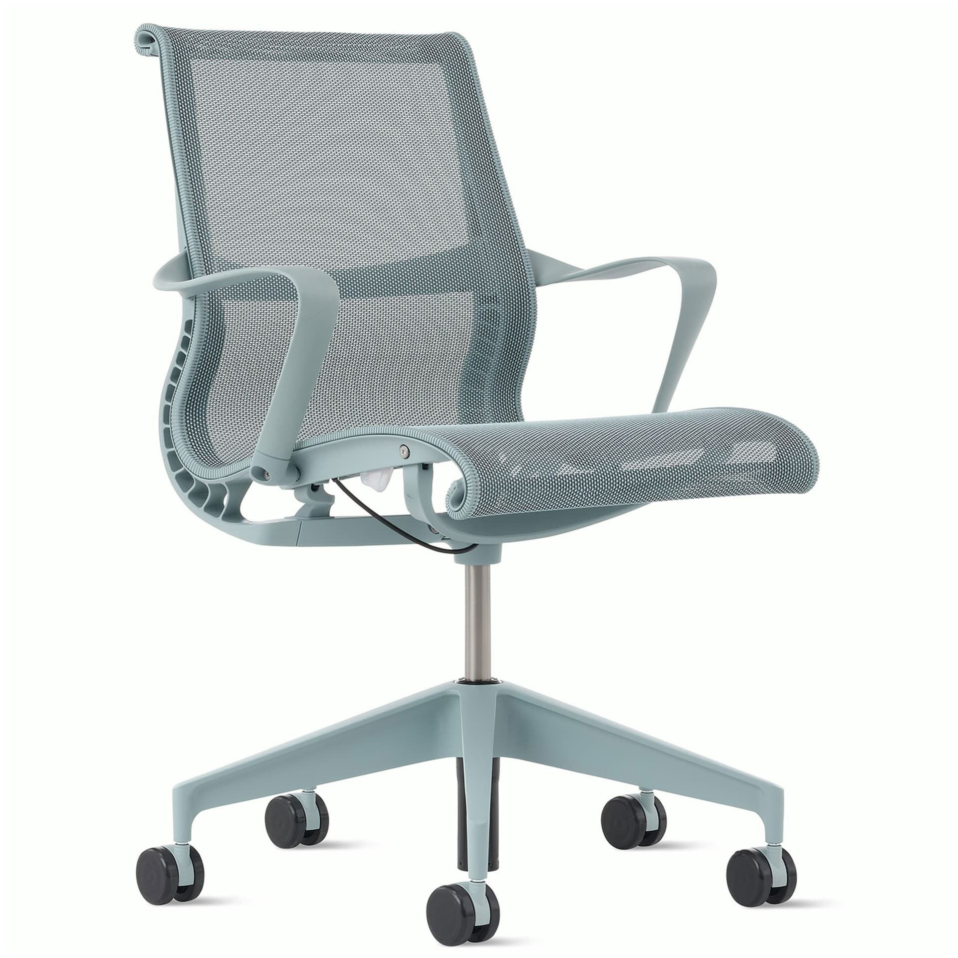 setu chair by Herman Miller / glacier intercept mesh / glacier frame / glacier base