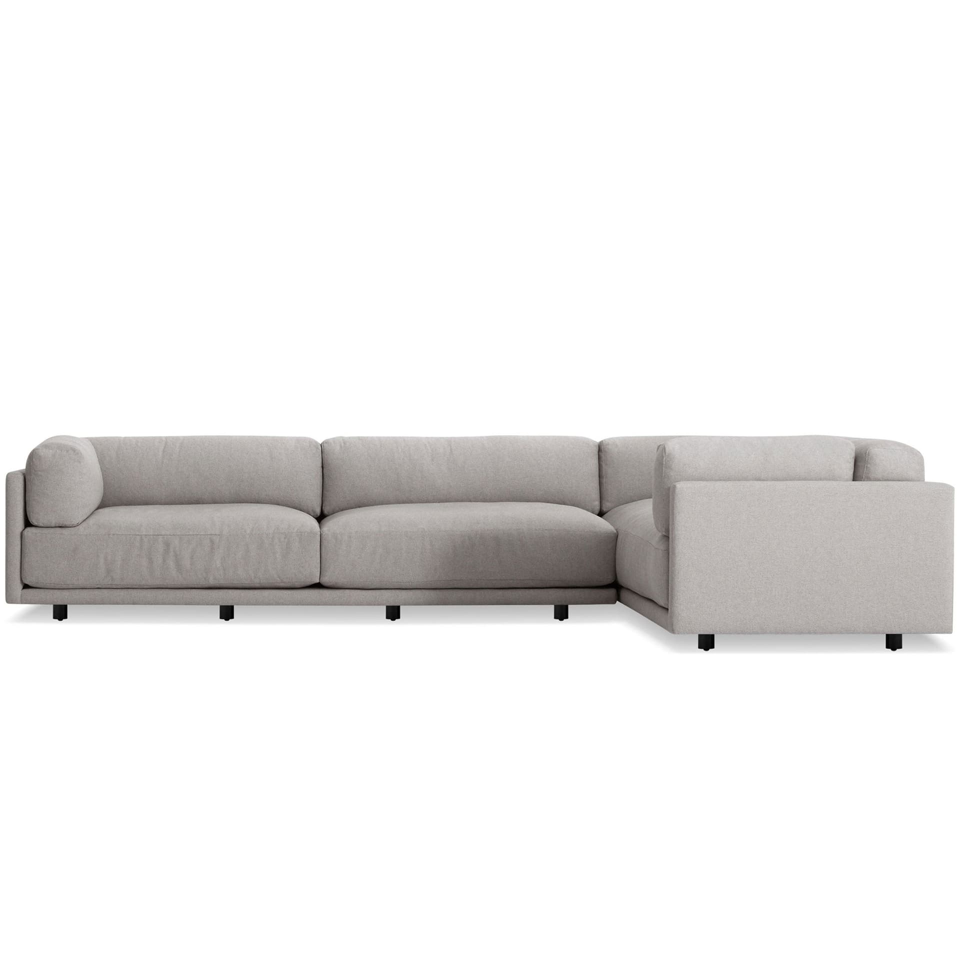 sunday l sectional sofa / when facing sofa shorter section on right / Agnew Grey