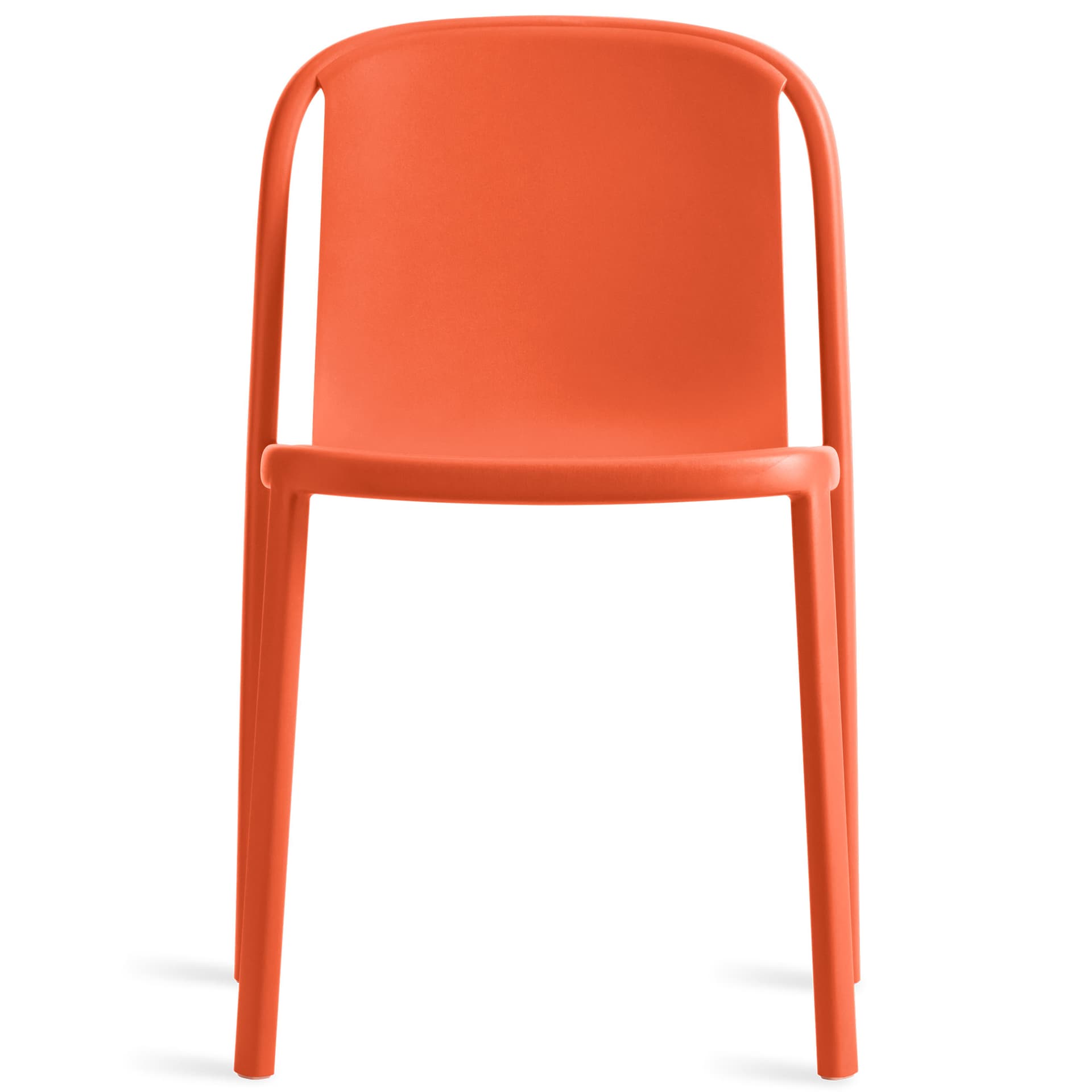decade stacking chair / orange