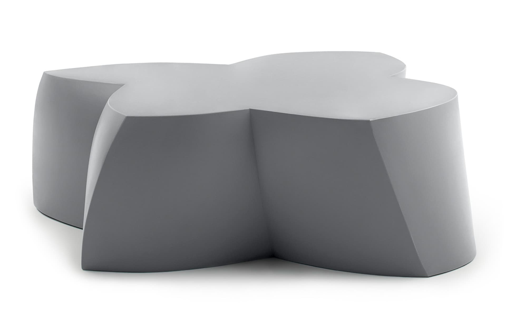 frank gehry furniture collection coffee table/sitting unit / silver