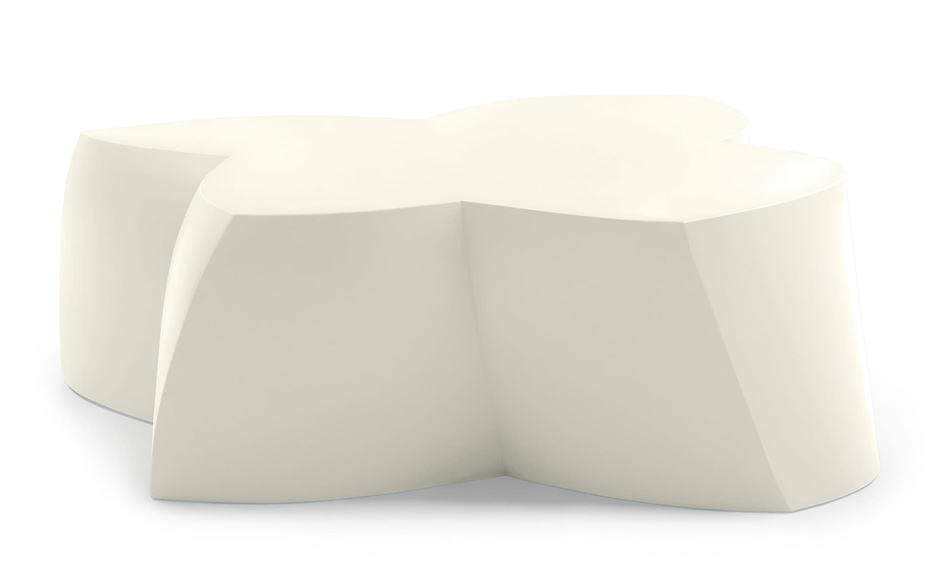 frank gehry furniture collection coffee table/sitting unit / white