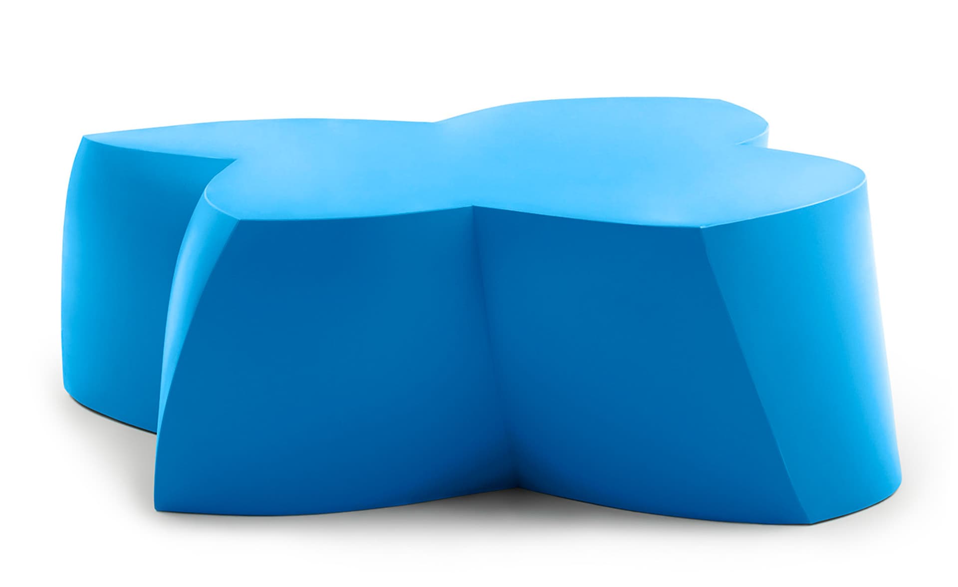frank gehry furniture collection coffee table/sitting unit / blue