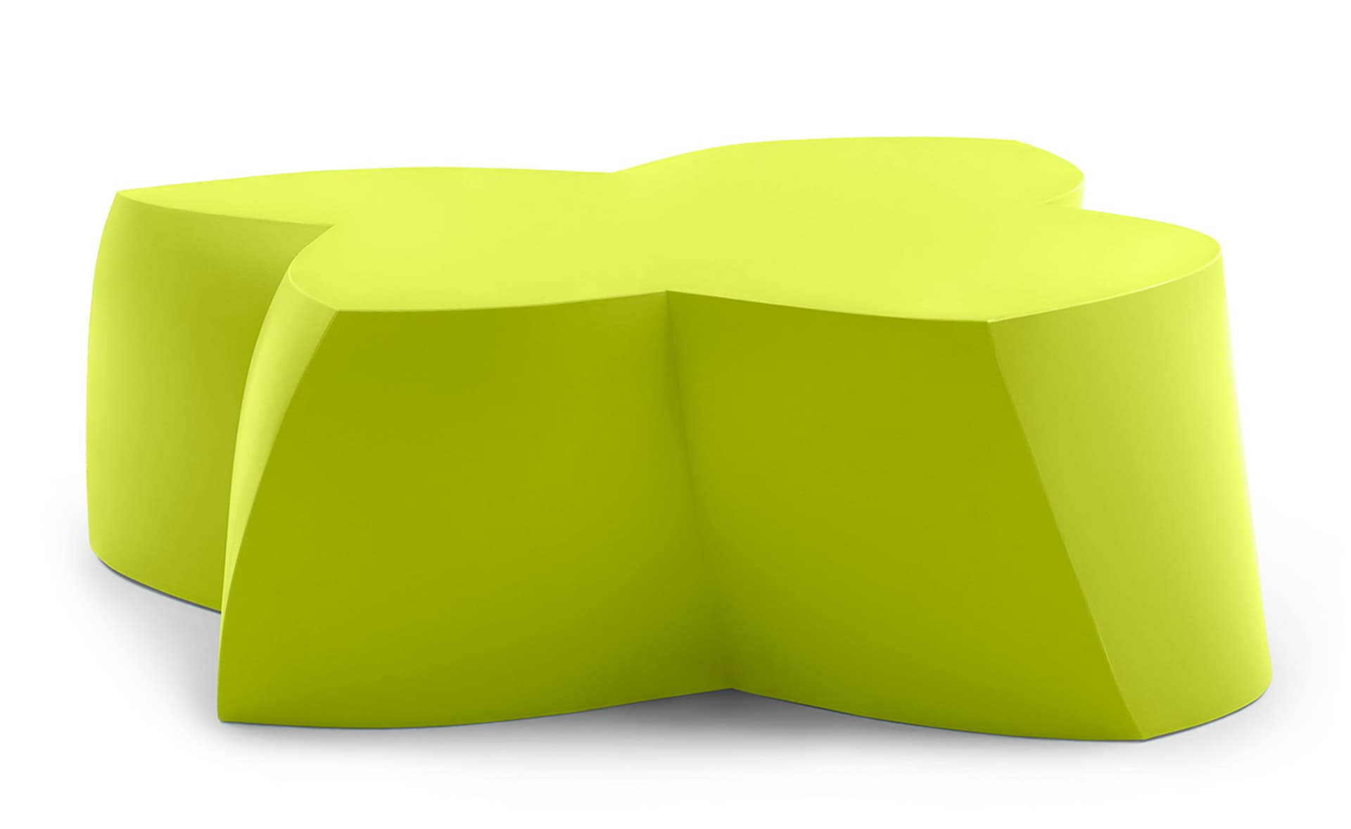 frank gehry furniture collection coffee table/sitting unit / green