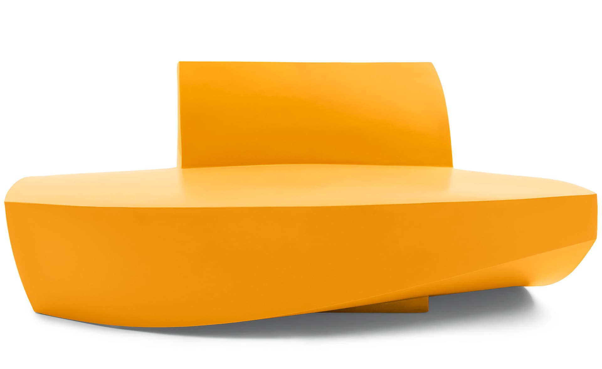frank gehry furniture collection sofa / yellow