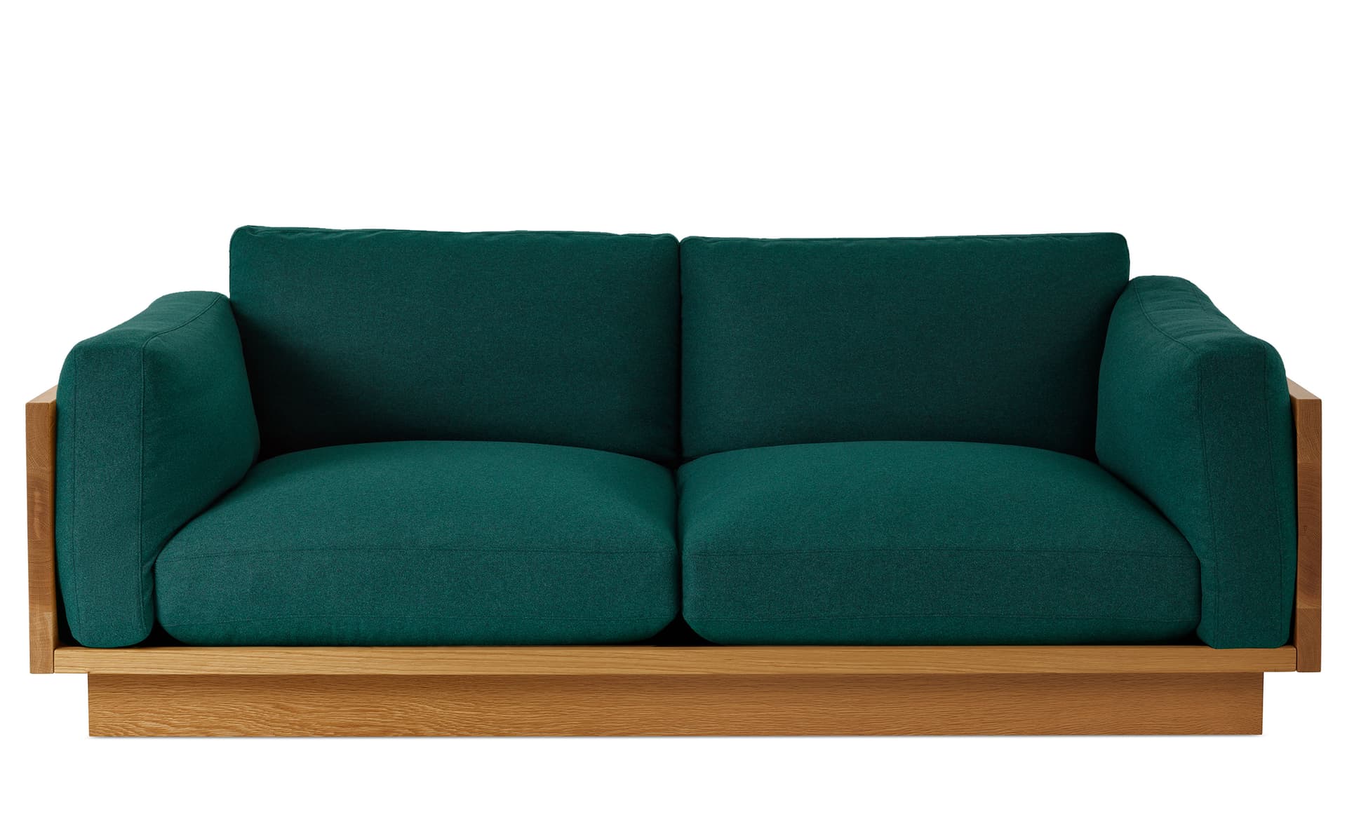Pawson Drift Sofa 80 inch / white oak / mode - mallard / not fire retardant
