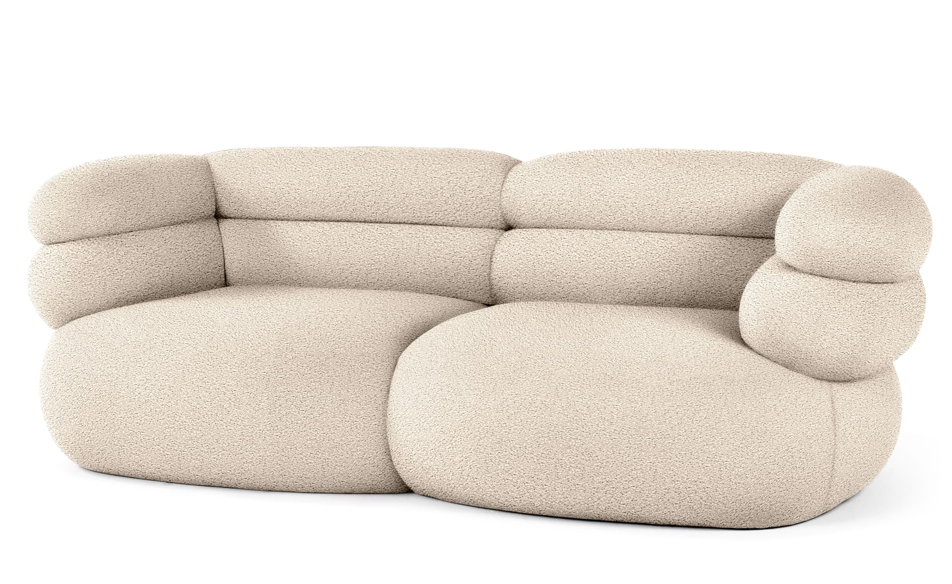 Biboni Sofa Two Seater / soft spin - canvas