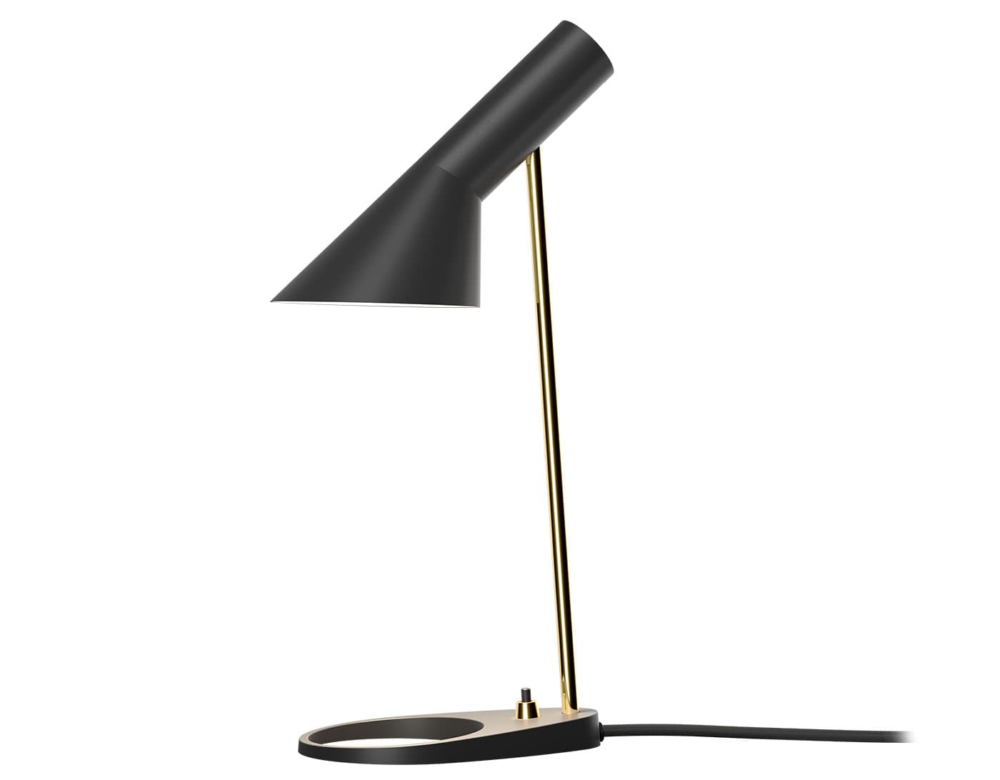 Arne Jacobsen Mini Table Lamp / black & brass