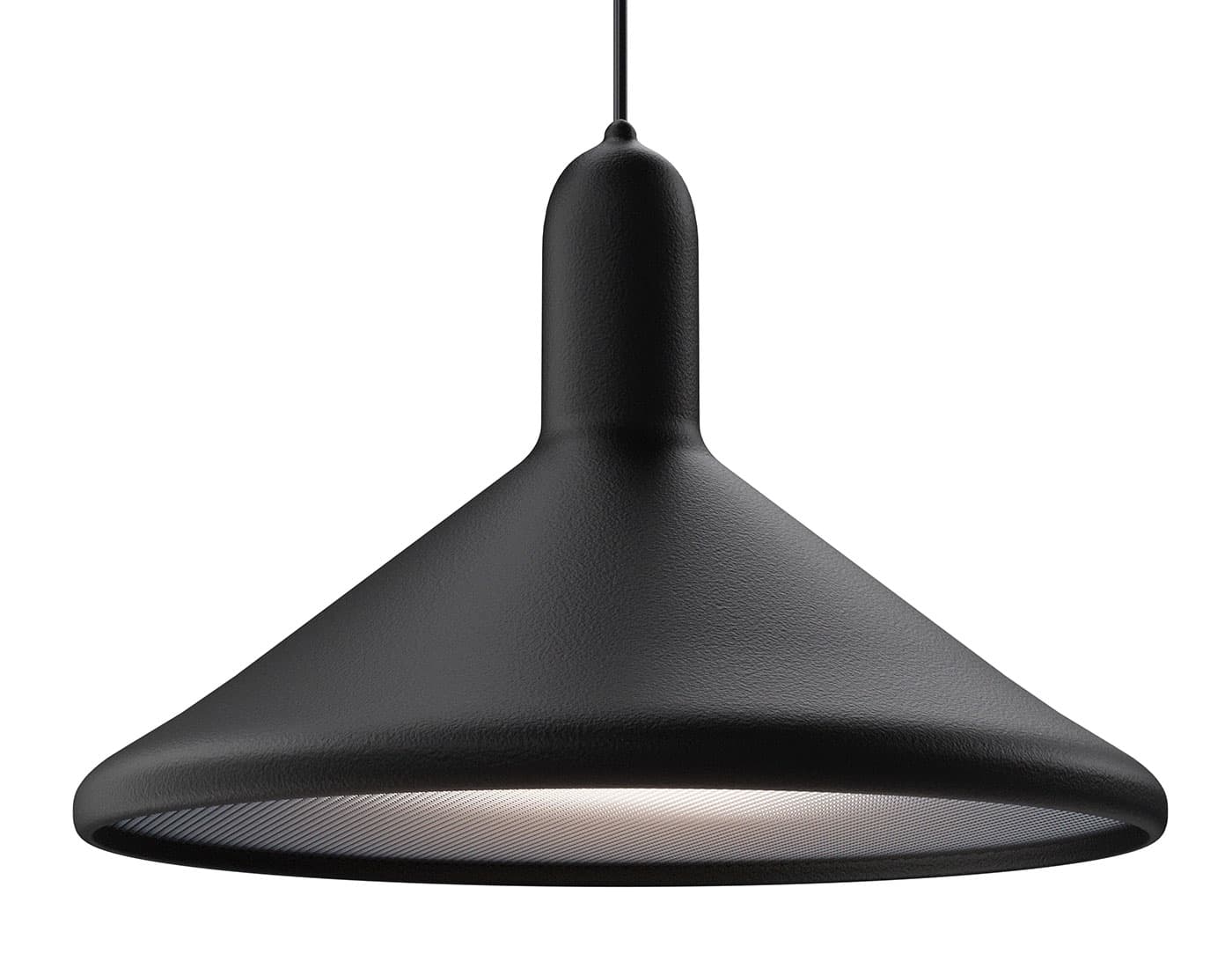 Torch Light / S3 Cone / 11.8" diameter - black