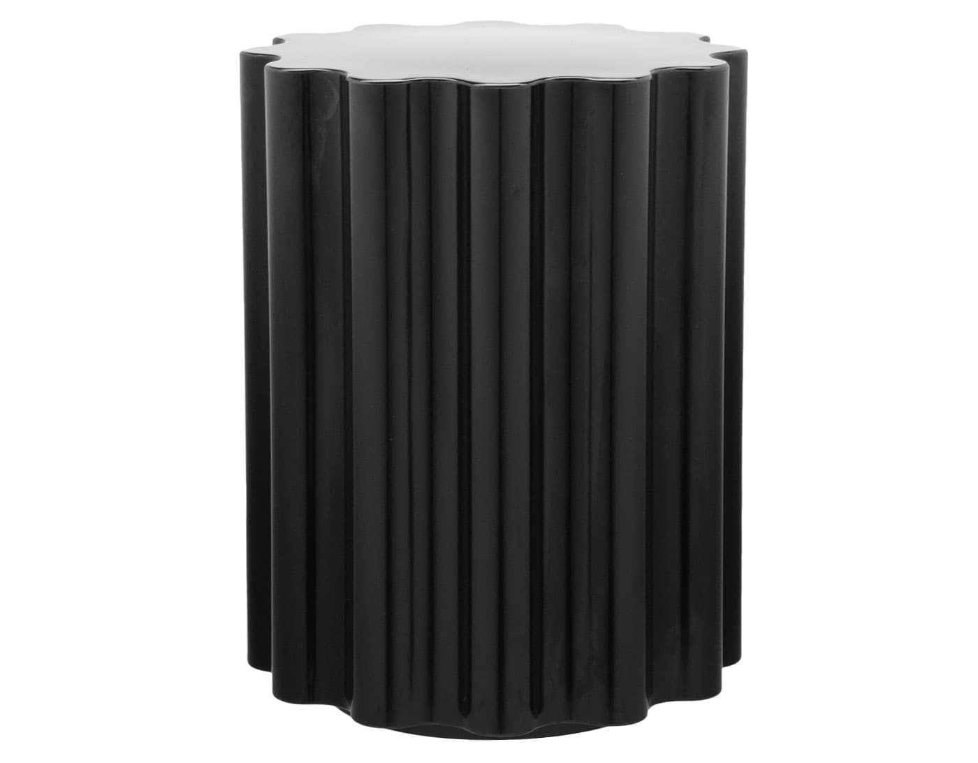 ettore sottsass colonna stool / black