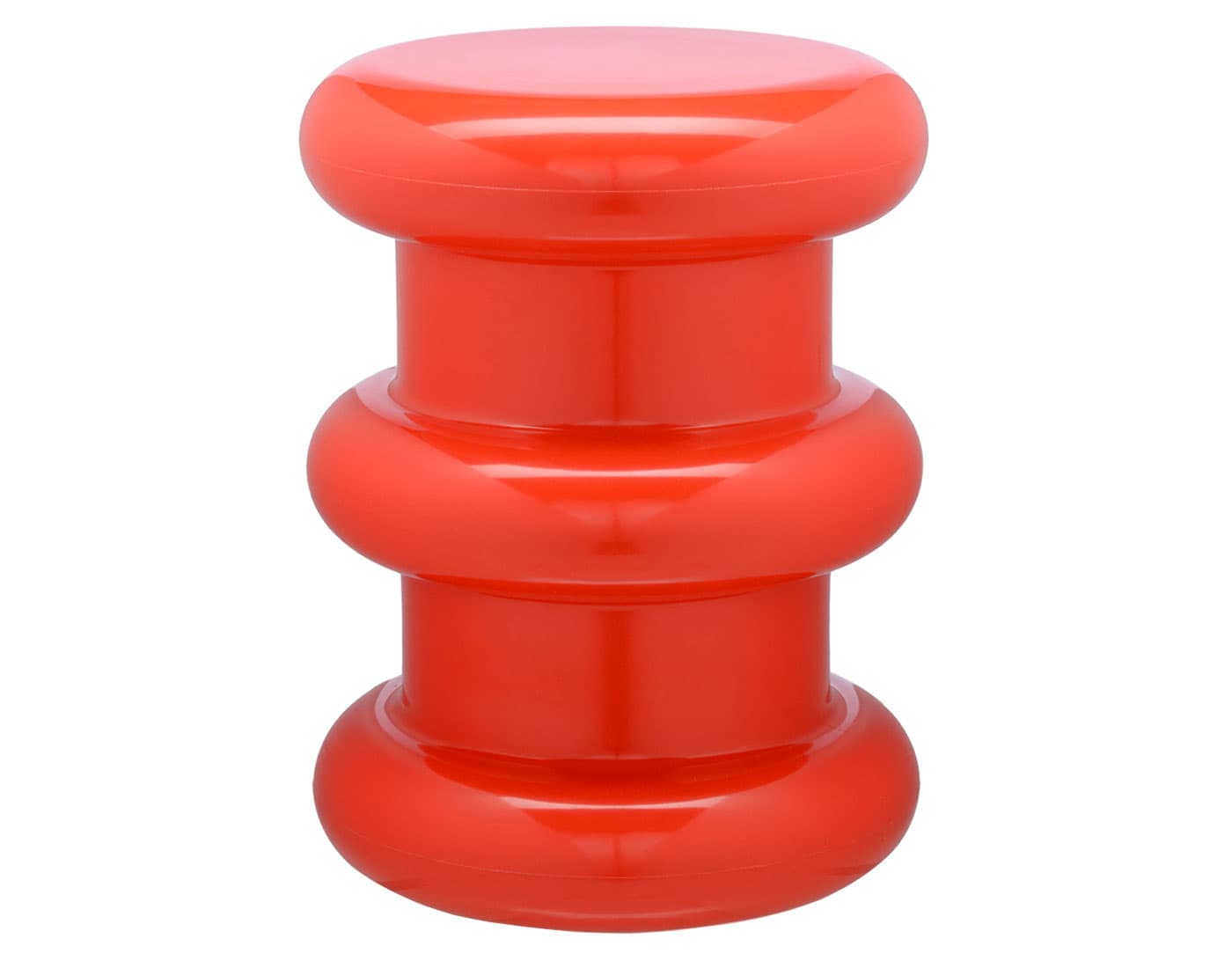 ettore sottsass pilastro stool / red
