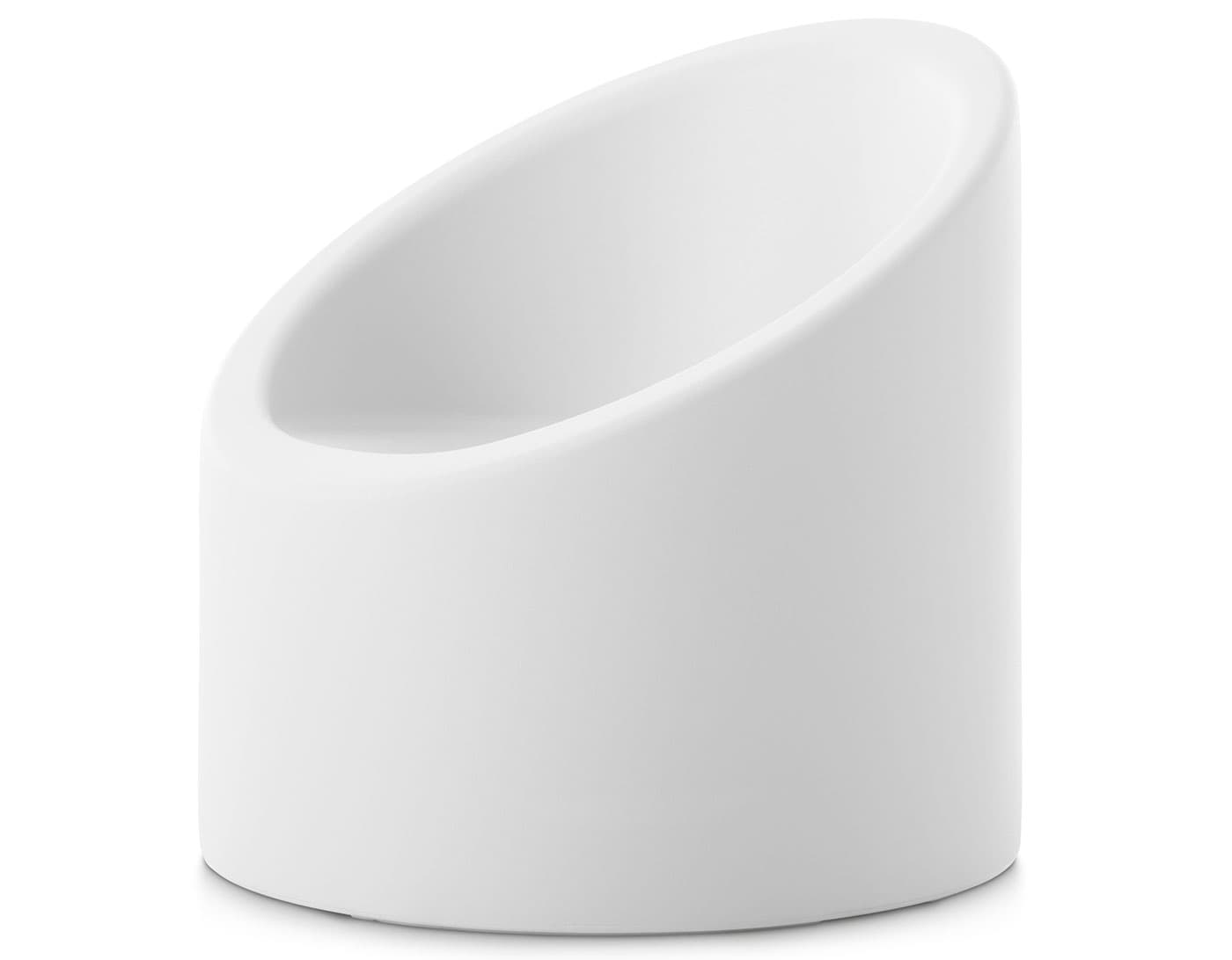 lipstick lounge chair / white