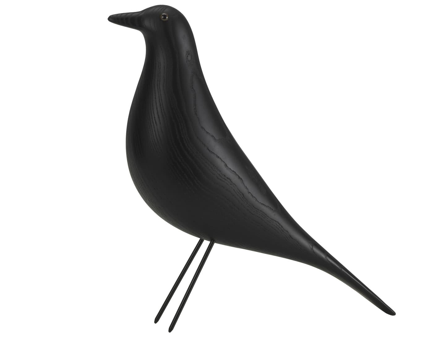 eames house bird / ash - black