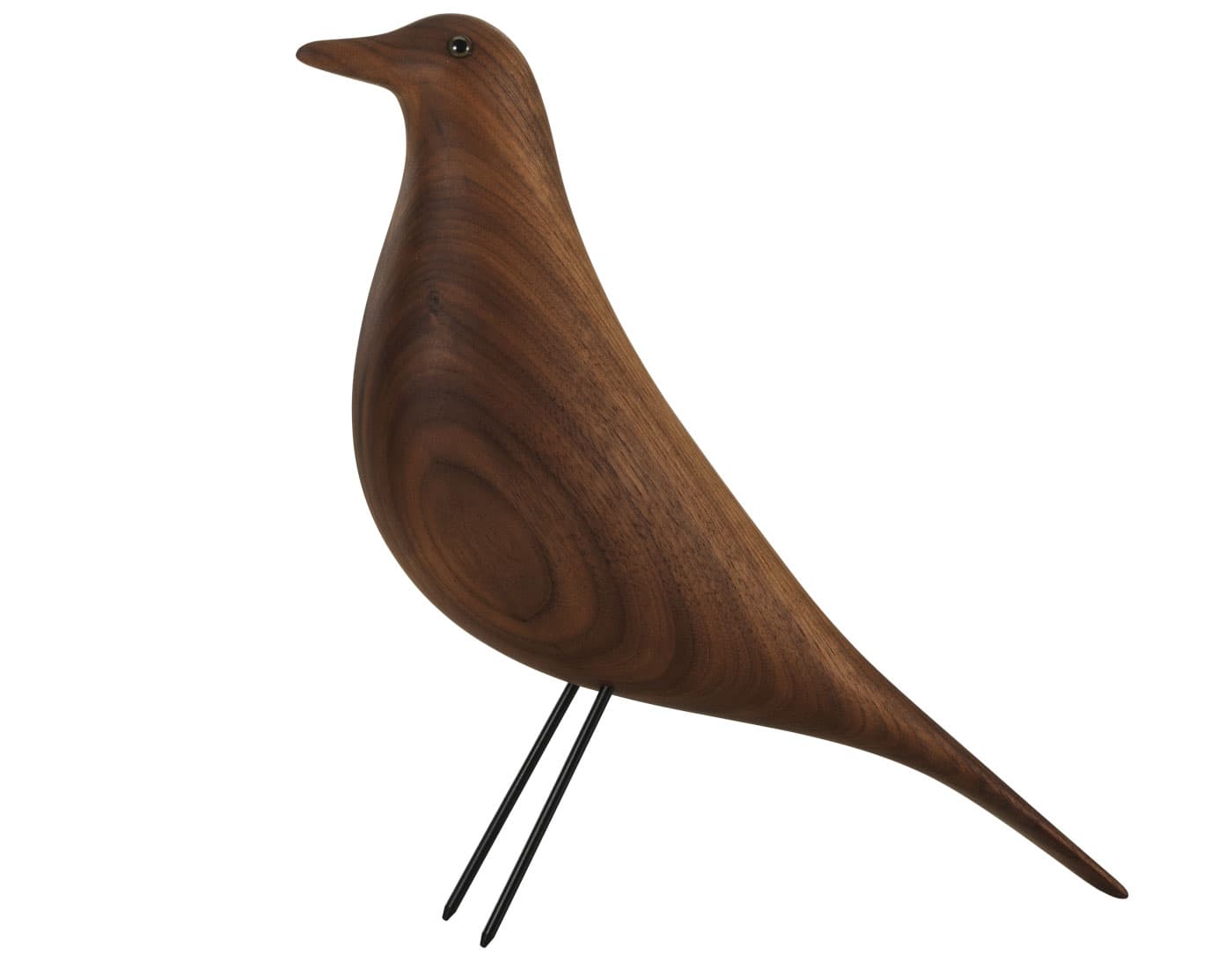 eames house bird / walnut - dark