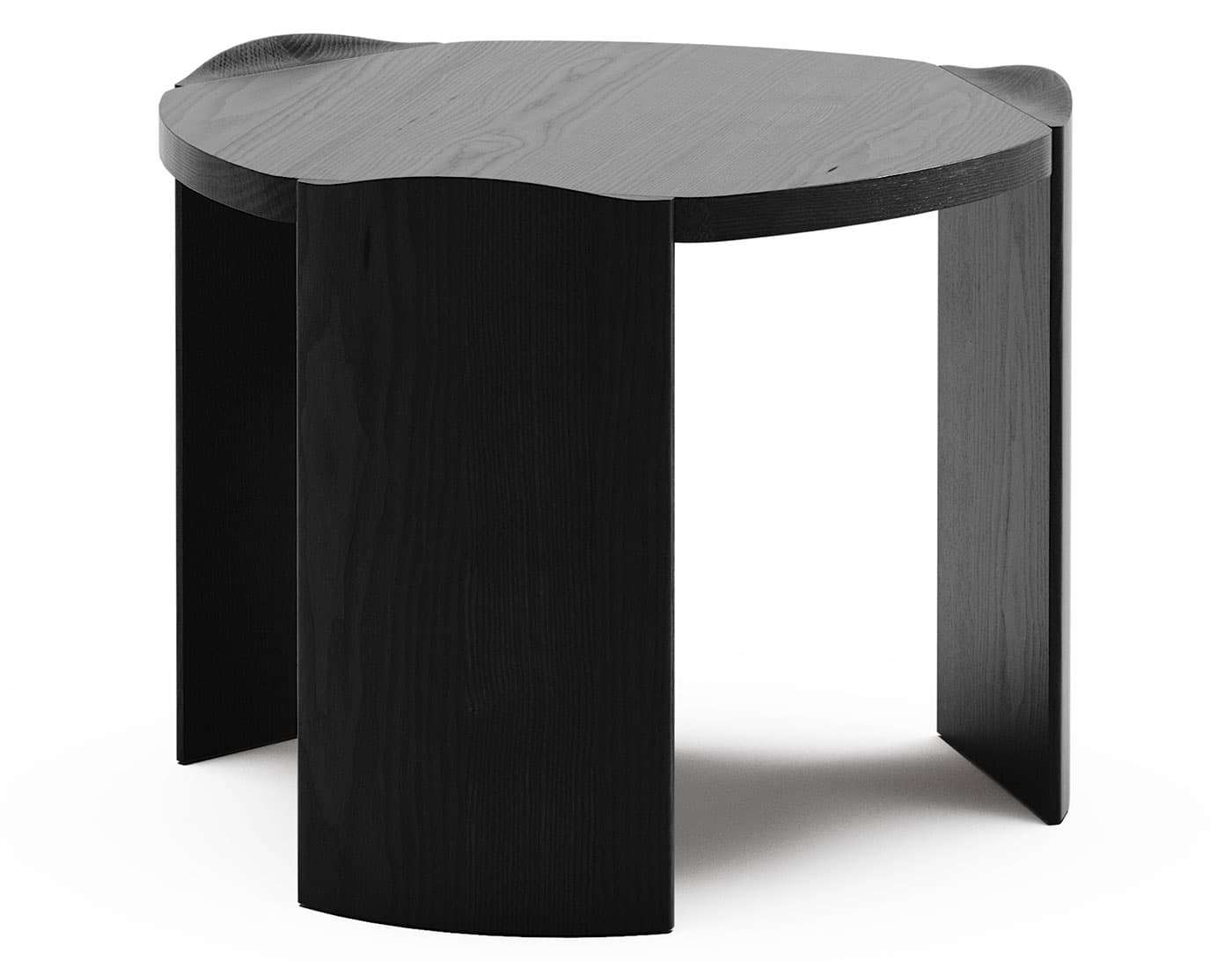 Pryn Side Table / blackened ash