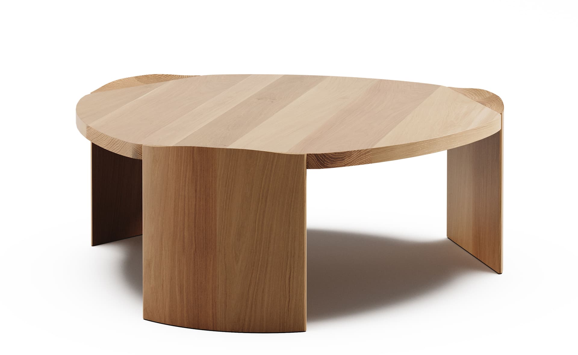 Pryn Coffee Table / medium - natural white oak