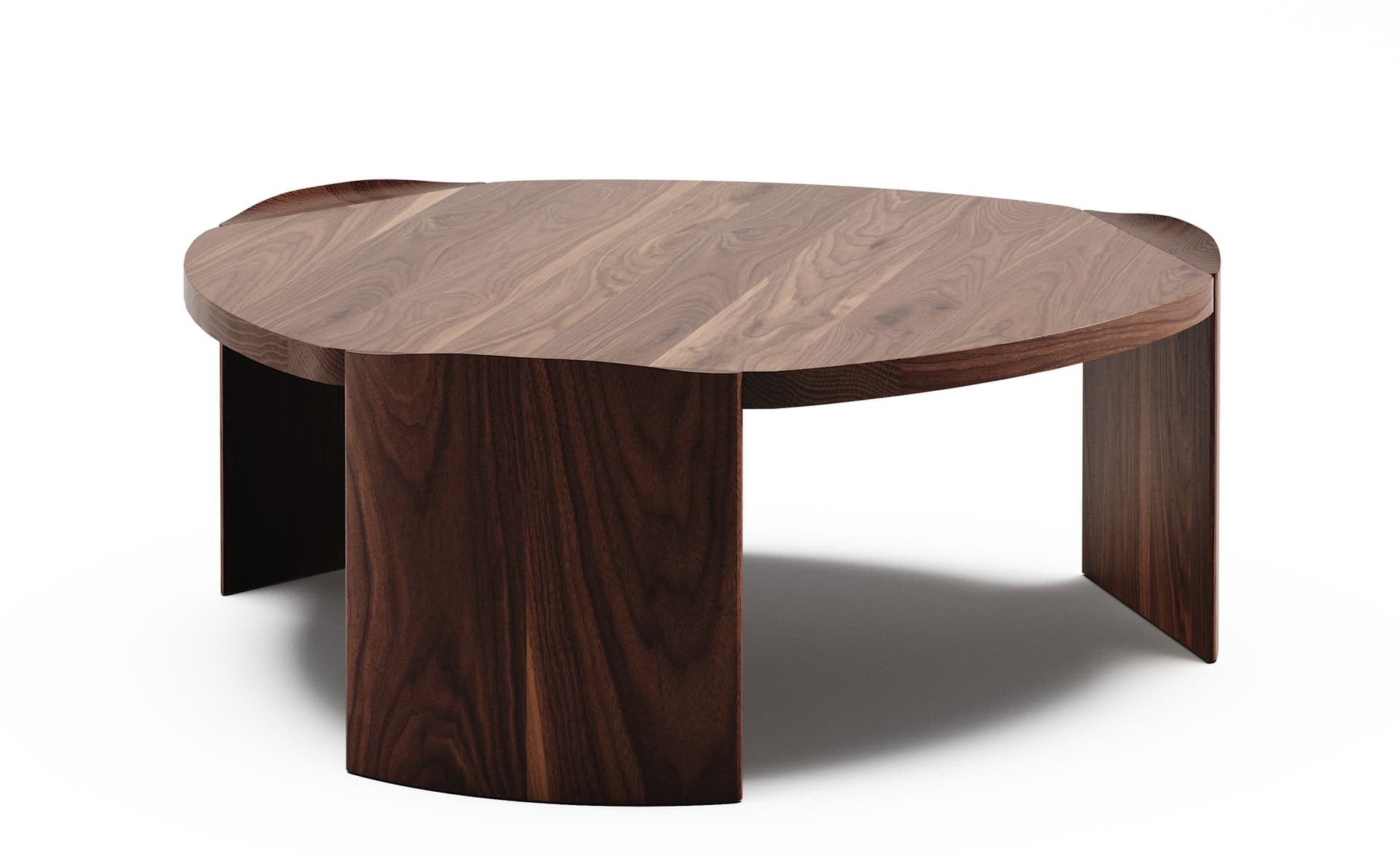 Pryn Coffee Table / medium - natural walnut