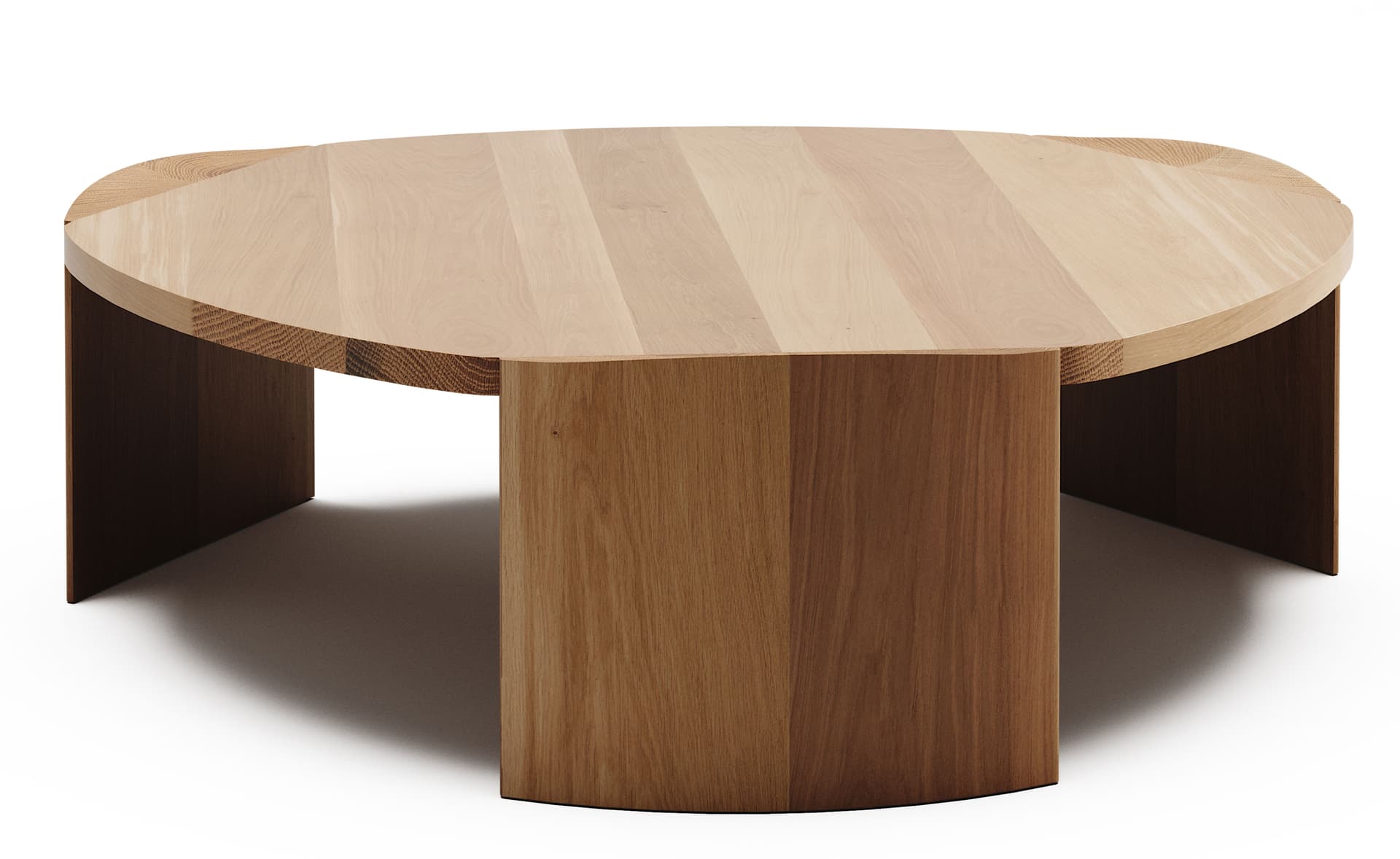 Pryn Coffee Table / large - natural white oak