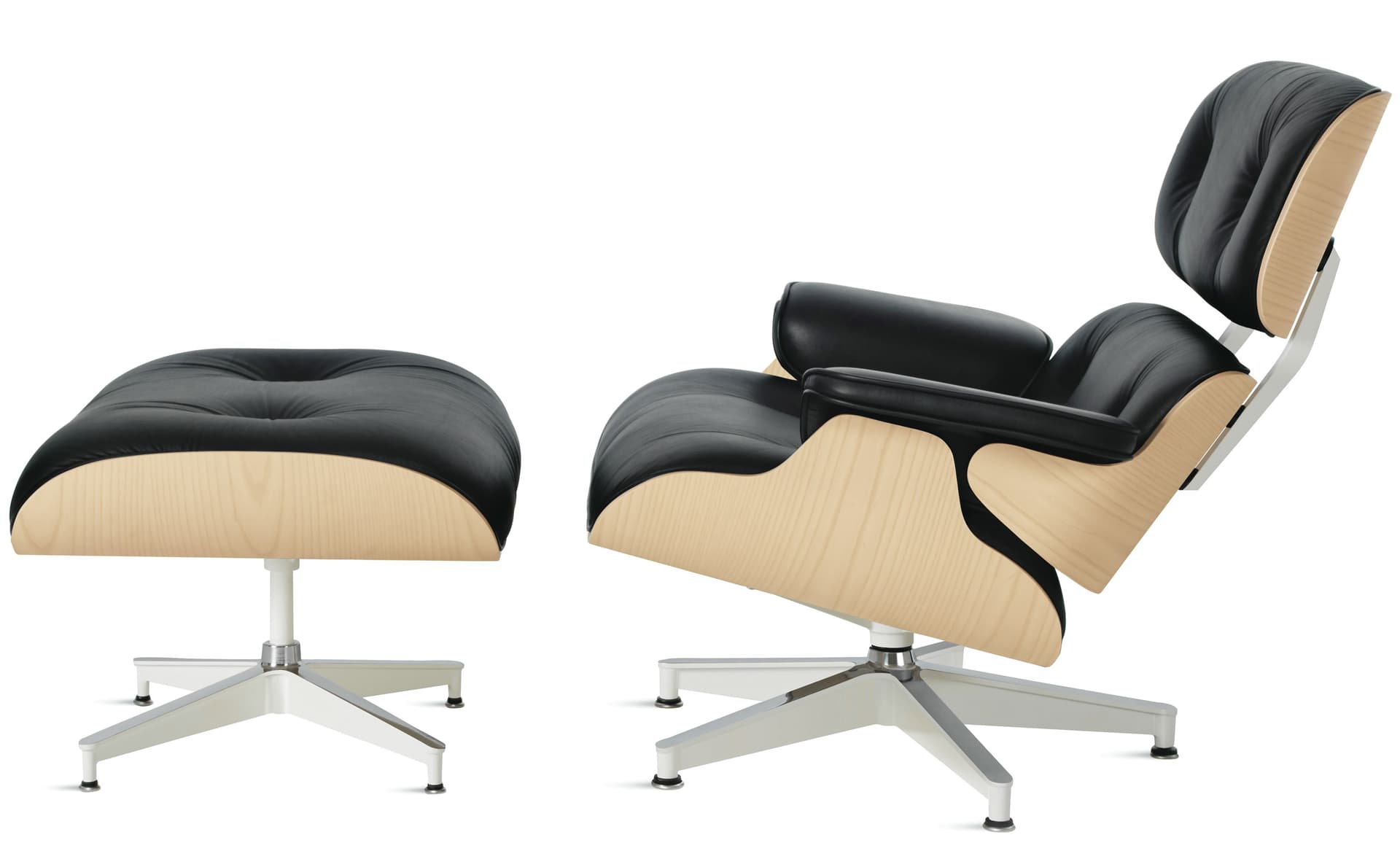 standard height / white ash / leather black 2109
