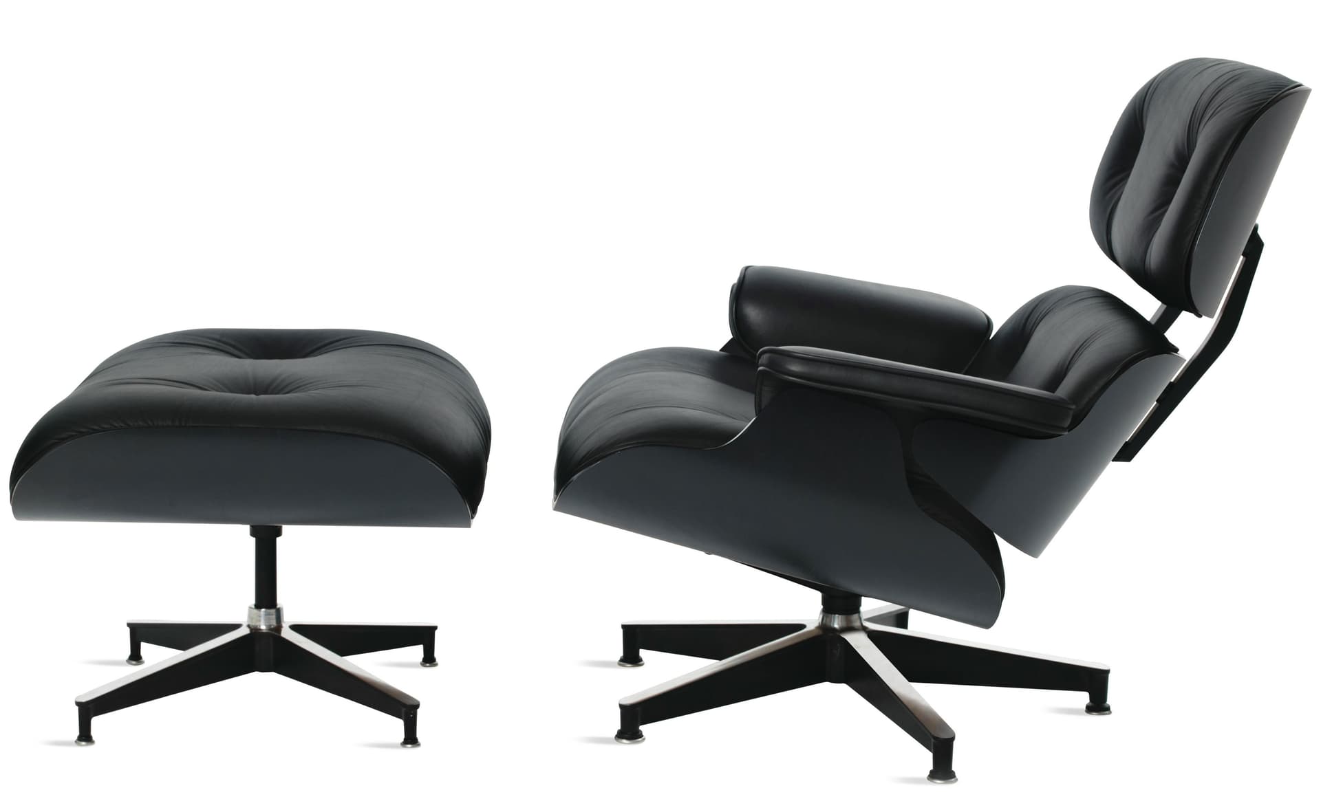 standard height / ebony / leather black 2109