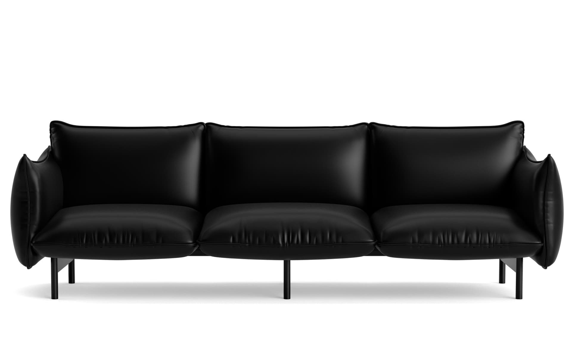 Ark Sofa 3 Seater / ultra - black (41599)