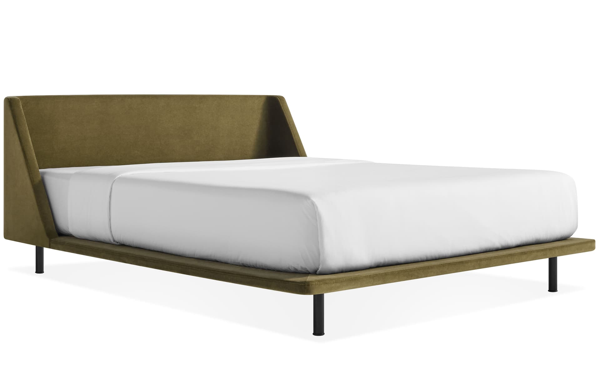 nook bed / Queen / Moss Velvet