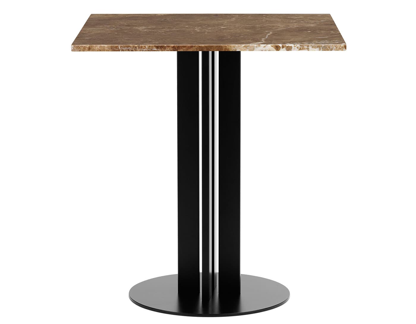Scala Café Table / square - 27.6" x 27.6", sand marble top