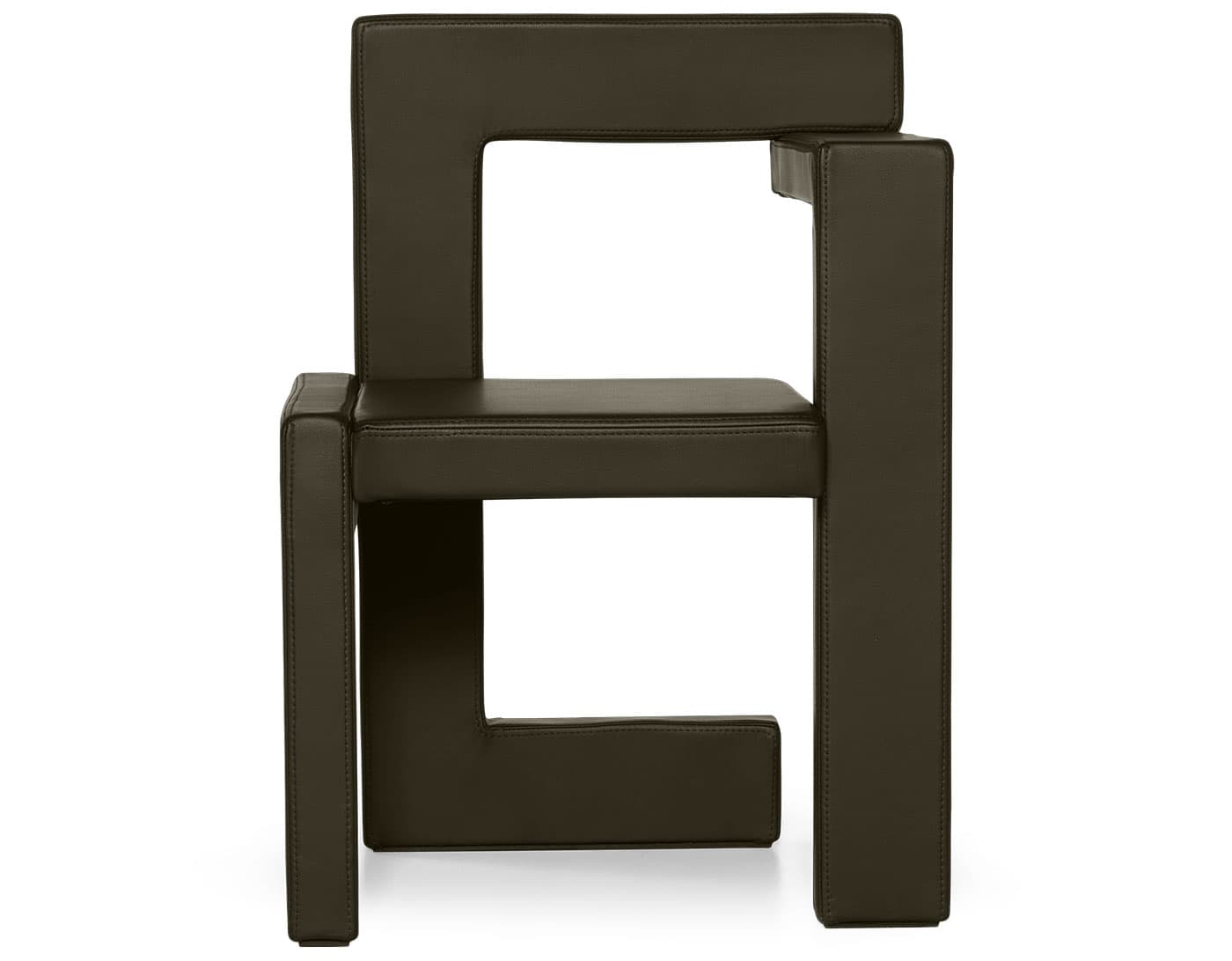 Steltman Chair / right arm (when facing) / envy - olive (20324)