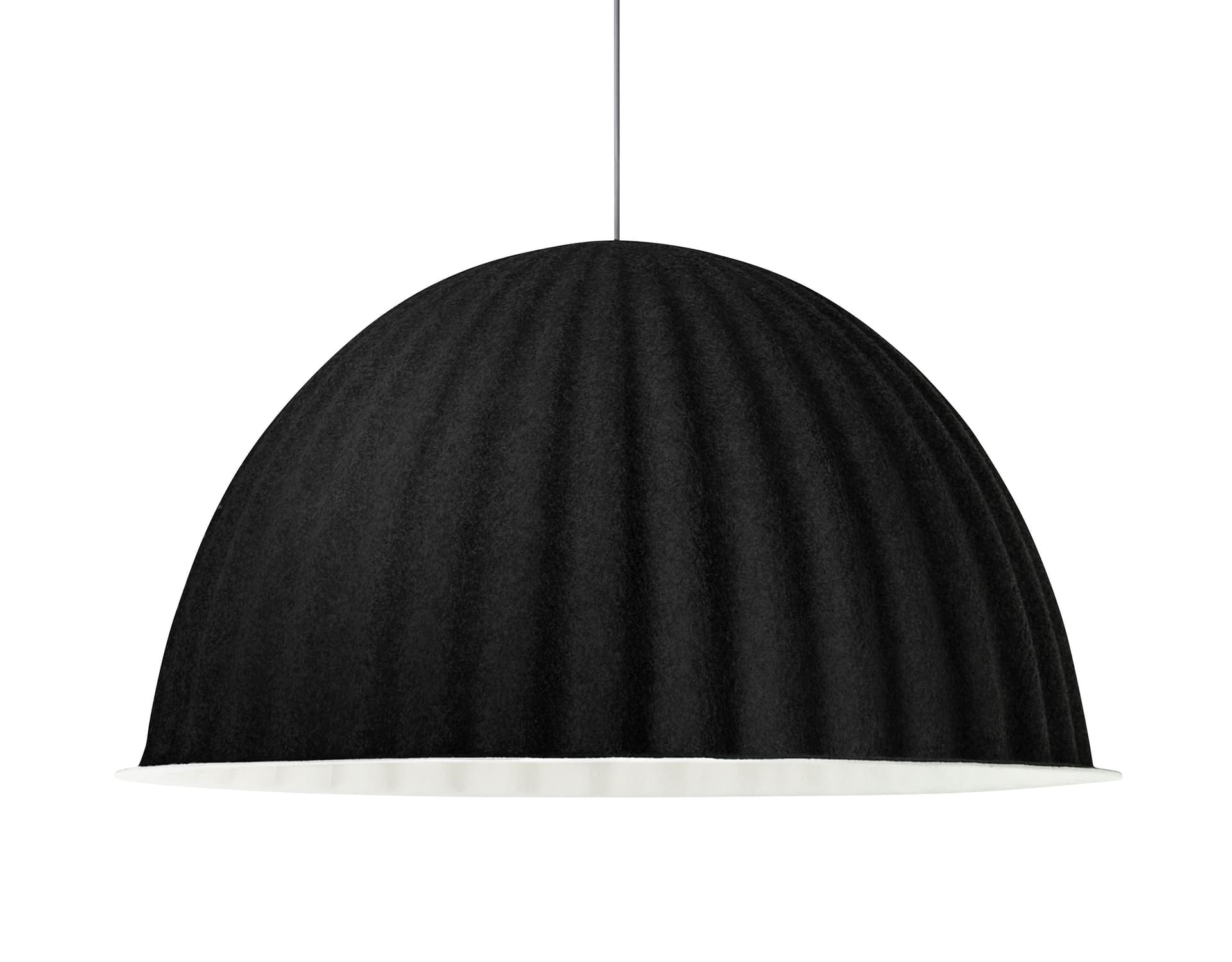 under the bell pendant lamp / Large - 32.25" Diameter / Black