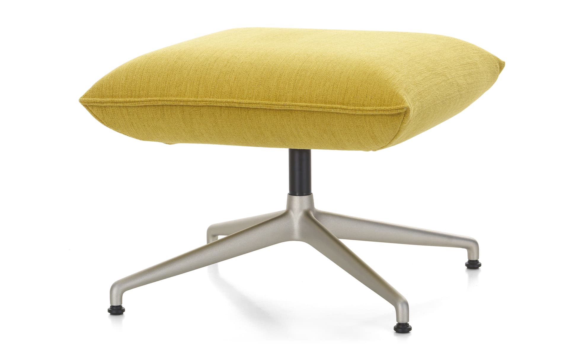 hard glides (04) / iroko - lemon (01) / blasted aluminum / low height (17")
