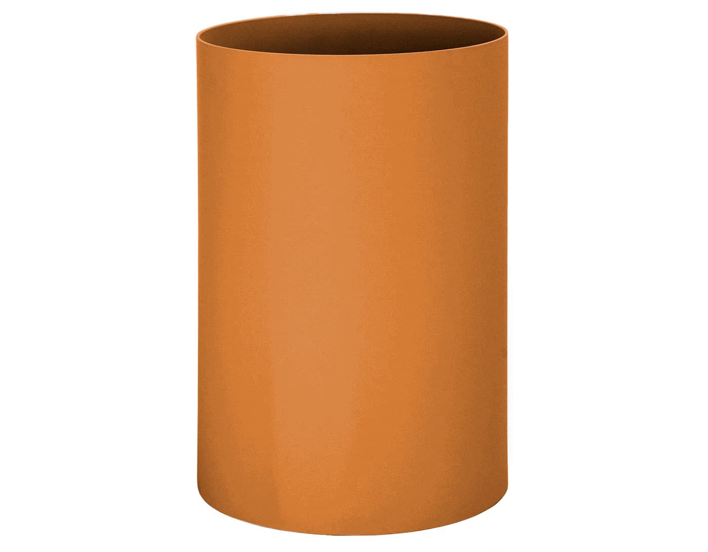kartell waste basket / matte brown