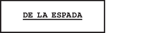 de la espada logo