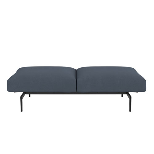 avio two seat bench by Piero Lissoni for Knoll