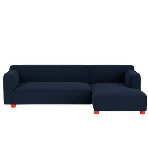 barber osgerby sofa with chaise by Barber & Osgerby for Knoll