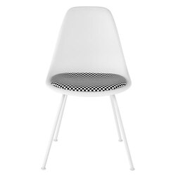 eames side chair with seat pad by Eames for Herman Miller