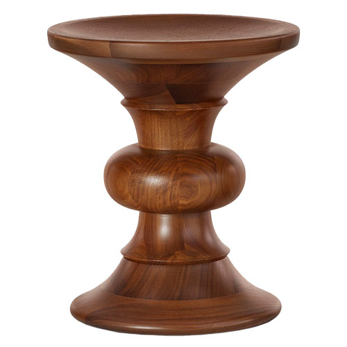 eames turned stool by Eames for Herman Miller