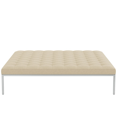 florence knoll relaxed large square bench by Florence Knoll for Knoll