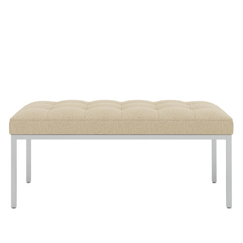 florence knoll relaxed two seat bench by Florence Knoll for Knoll
