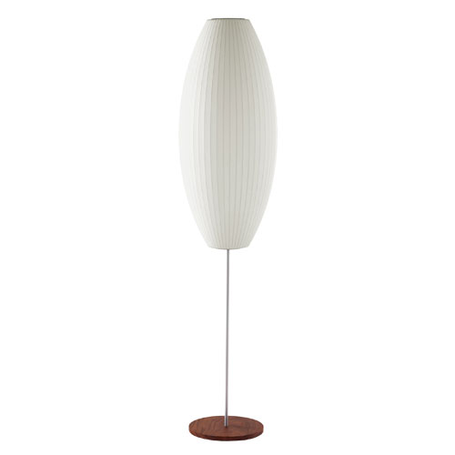 nelson cigar lotus floor lamp by George Nelson for Herman Miller