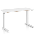 renew sit-to-stand c-foot table for Herman Miller